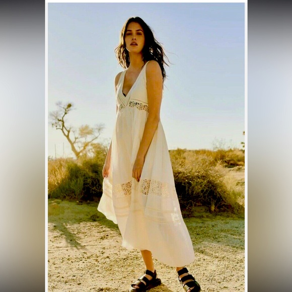 Free people Carla ivory lace dress - Picture 4 of 8
